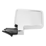 Chrome Side Door Mirrors LH+RH for 1980-1990 Toyota Land Cruiser Series