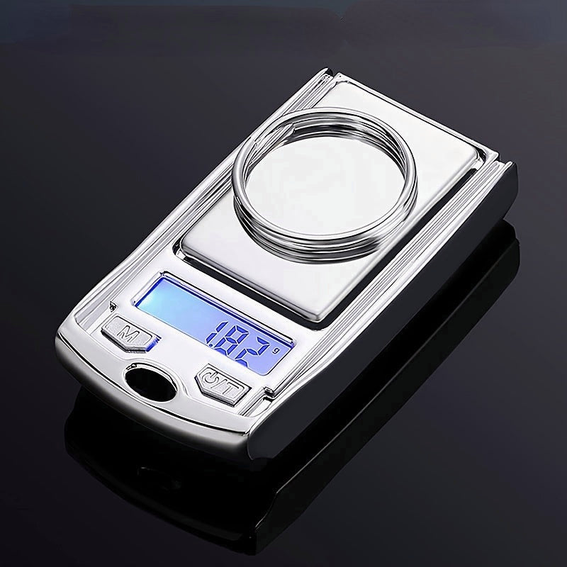 Mini Portable Electronic Digital Scale with LCD Backlit Display - 1pc