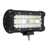 4/7 Inch 200W 400W Car LED Work Light Bar Spot Flood Beam 6000K-6500K White Waterproof for Off-road Truck Boat