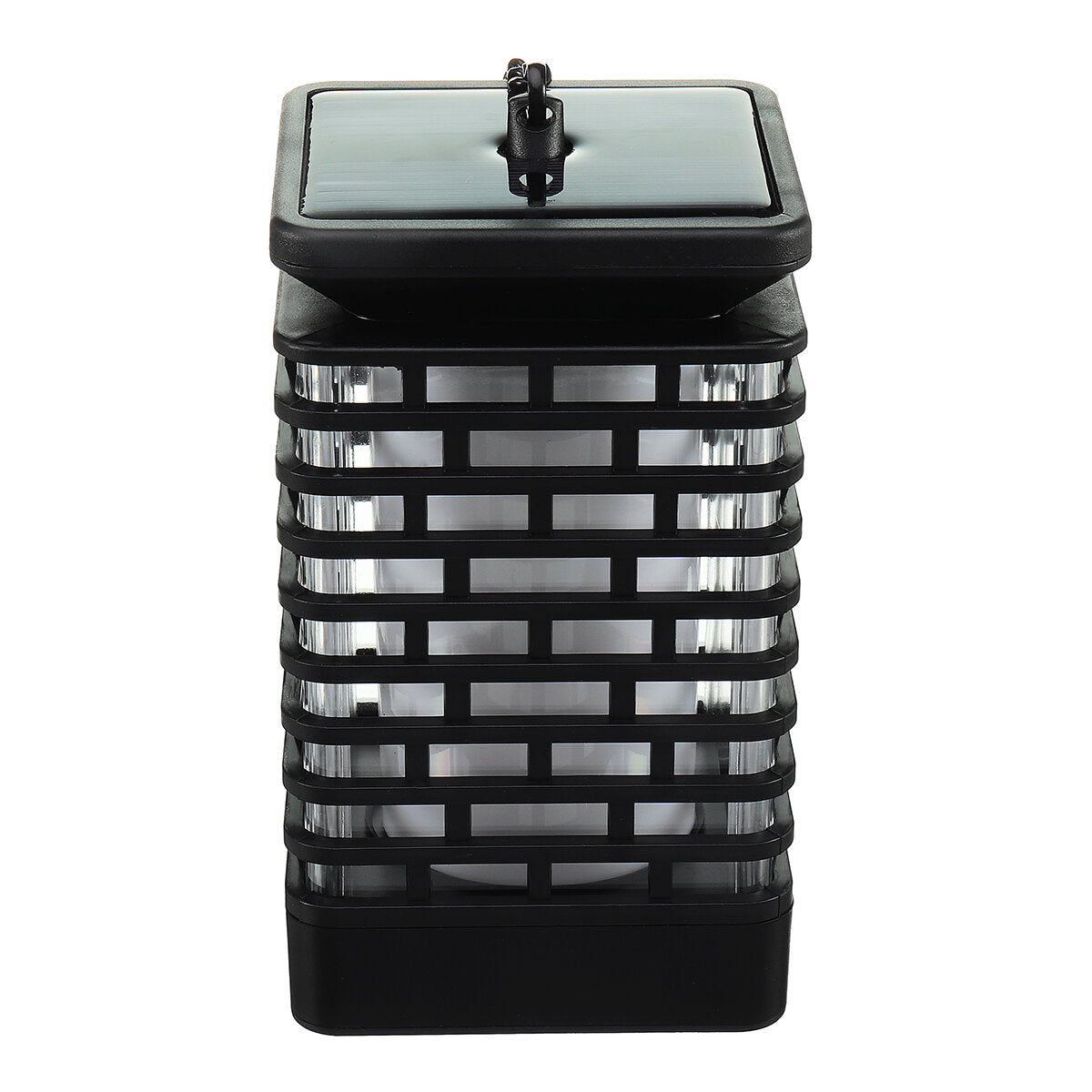 LED Solar Hanging Light - Flickering Flame Candle Lantern for Home and Garden Decoration