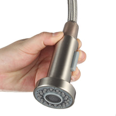 Single Handle Kitchen Faucet with Swivel Spout and Pull Down Spray Mixer Tap