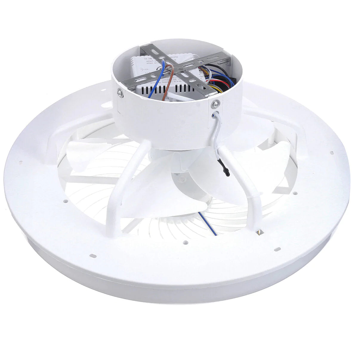 Modern Dimmable LED Ceiling Fan with Remote Control for Bedroom and Office