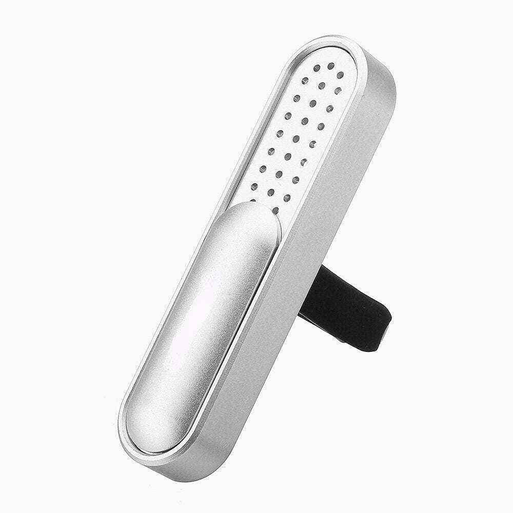 Cafele Metal Car Air Freshener Bar - Solid Perfume Fragrance Diffuser with Magnetic Slide Control
