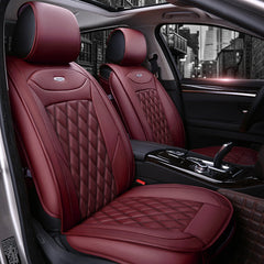 Universal PU Leather Car Seat Cover Cushions for SUVs and Trucks