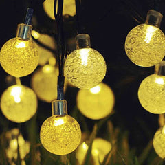 IP65 Waterproof Solar Christmas Lights - Outdoor Lawn & Garden Decorative String Lamps