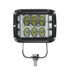 12V LED Work Fog Light Side Shooter Combo, Dual Color for 10V-48V Offroad SUV Truck