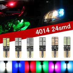 3W 4014SMD 24 LED Canbus Error-Free License Plate & Interior Light Bulb