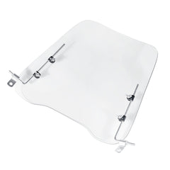 Universal Motorcycle Clear Windshield Deflector - 3mm Thick Scooter Windscreen
