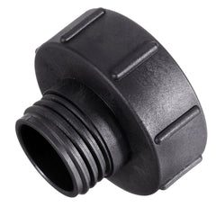 S60*6 Water Tank Adapter Hose Barb Coarse Thread Quick Connect to 2'' Pipe Tap Valve Fitting for Home Garden