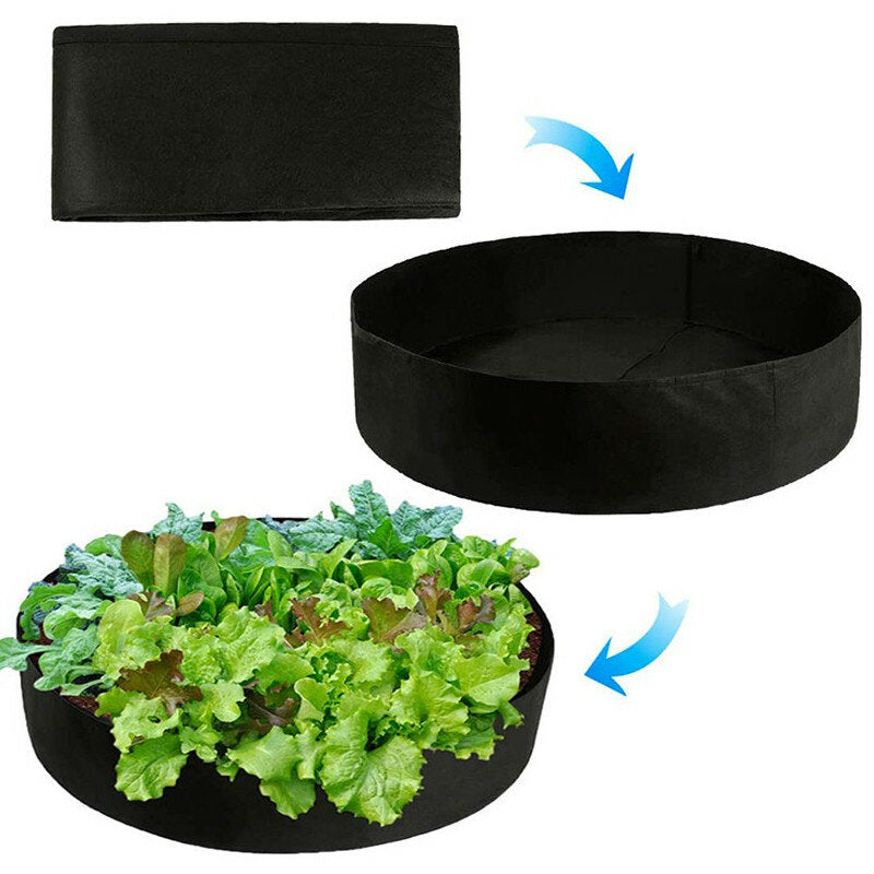 127x30cm Planting Grow Bag - Raised Garden Bed for Flowers & Vegetables