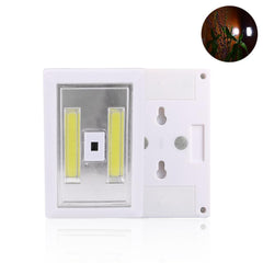 3W COB LED Hand Wave Sensor Night Light - Battery Powered, Magnetic, Emergency Lamp for Wall, Bedroom, Cabinet