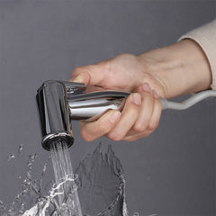 Stainless Steel Handheld Bidet Sprayer Kit - Shower Head, Toilet Adapter, Hose Included