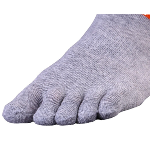 Five Toes Sports Outdoor Anklet Socks - Deodorant, Anti-bacterial, Thick, Comfortable, Casual