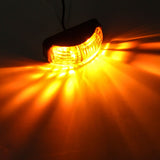 2-SMD LED Side Marker Lights 12-30V E4 Red/Yellow/White for Truck Trailer Van, 54x24mm Clearance Lamp