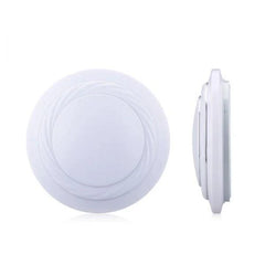 24W LED Ceiling Light, 1900lm, Surface Mount Round Panel Lamp for Bedroom & Living Room, 85-265V