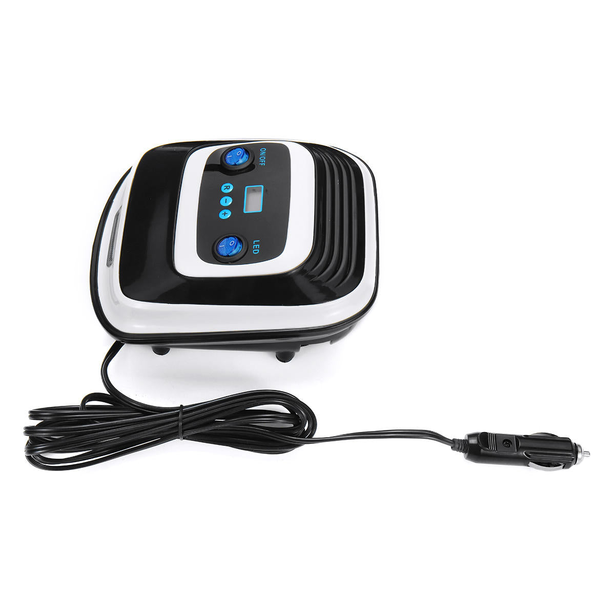 12V 120W Durable Electric Auto Tire Inflator - Portable Car & Motorcycle Air Pump Compressor DC