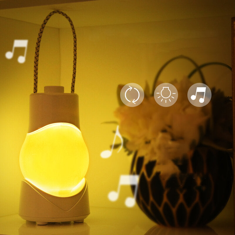 Creative Music Portable Nightlight Smart Switch - Rechargeable Decorative Music Light