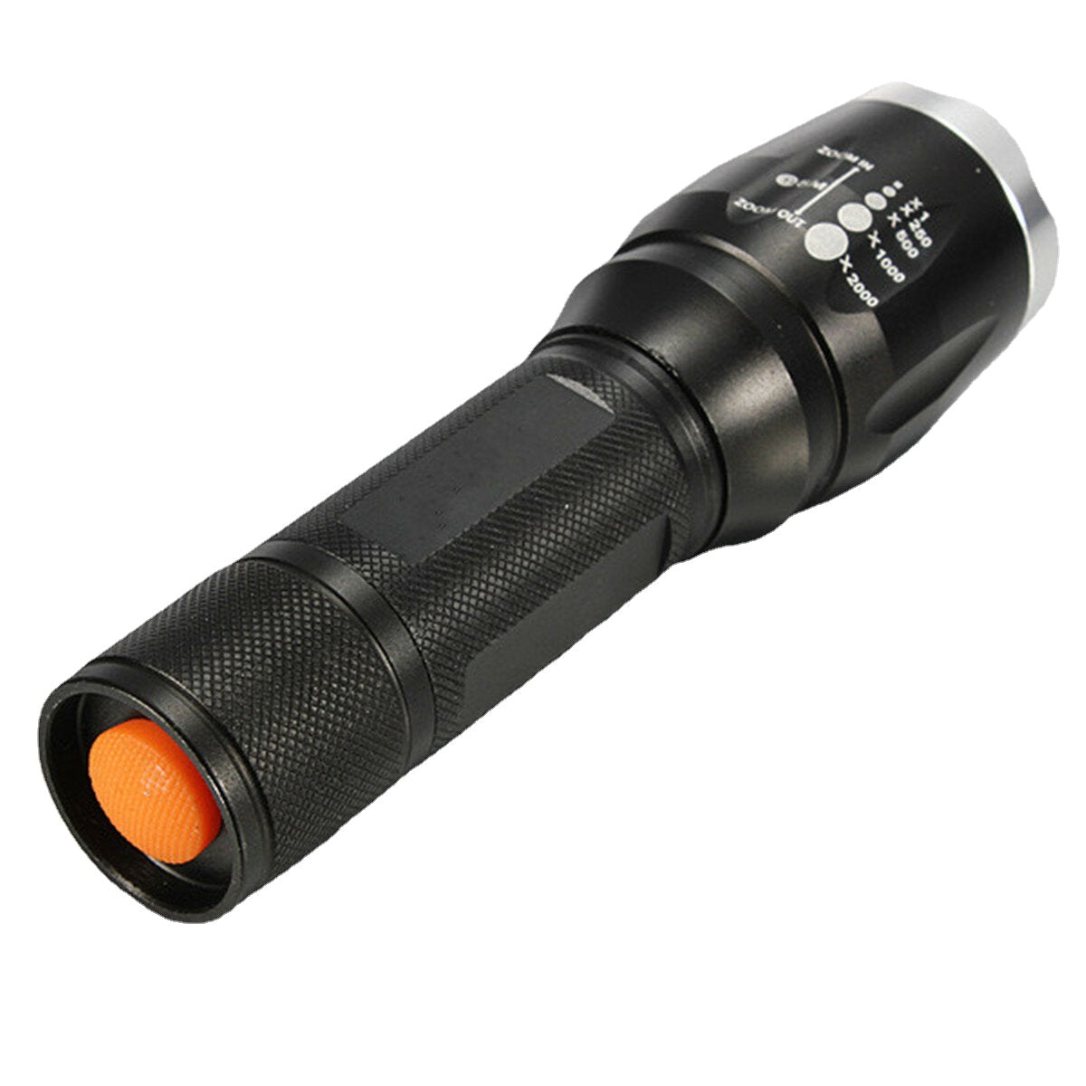 1000 Lumen Elfeland T6 LED Zoomable Tactical Flashlight Torch Lamp