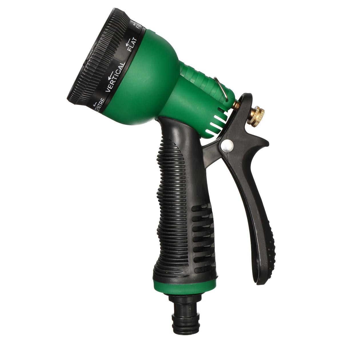 Green Car High Pressure Washer Hose with Metal Nozzle for Garden and Lawn Water Spray