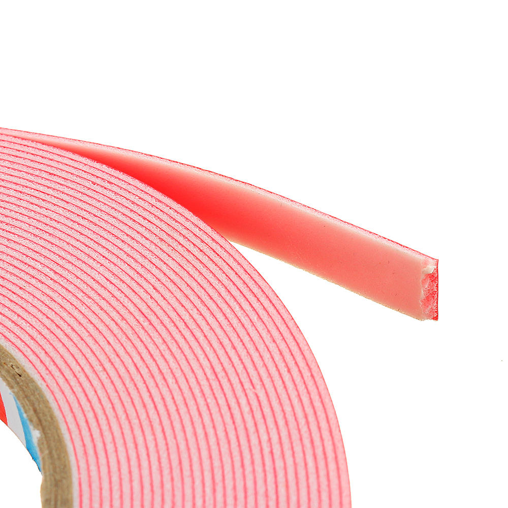 10m Double Sided Adhesive Foam Tape - 8/10/12/15/20/25mm Width for Car, Home, Outdoor Use