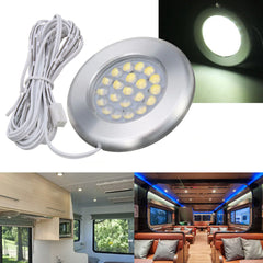 12V 21 LED Spot Light Ceiling Lamp for Caravan, Camper Van, Motorhome, Boat