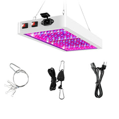 110V-220V Full Spectrum LED Grow Light Panel for Indoor Hydroponic Plants and Flowers, 216/312 LEDs