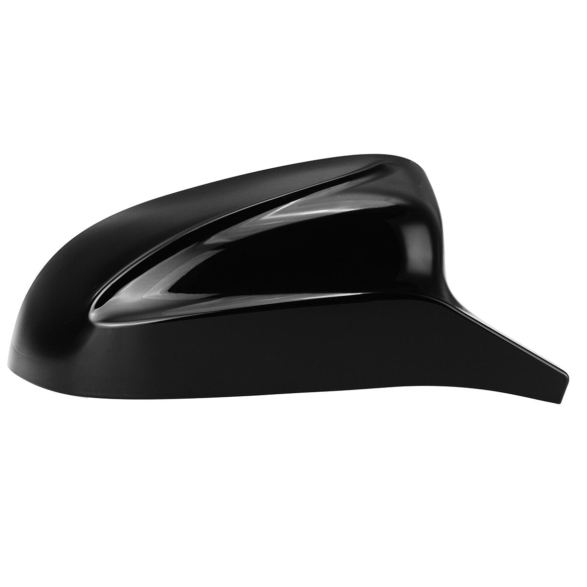 Glossy Black M Style Replacement Side Mirror Cover Caps