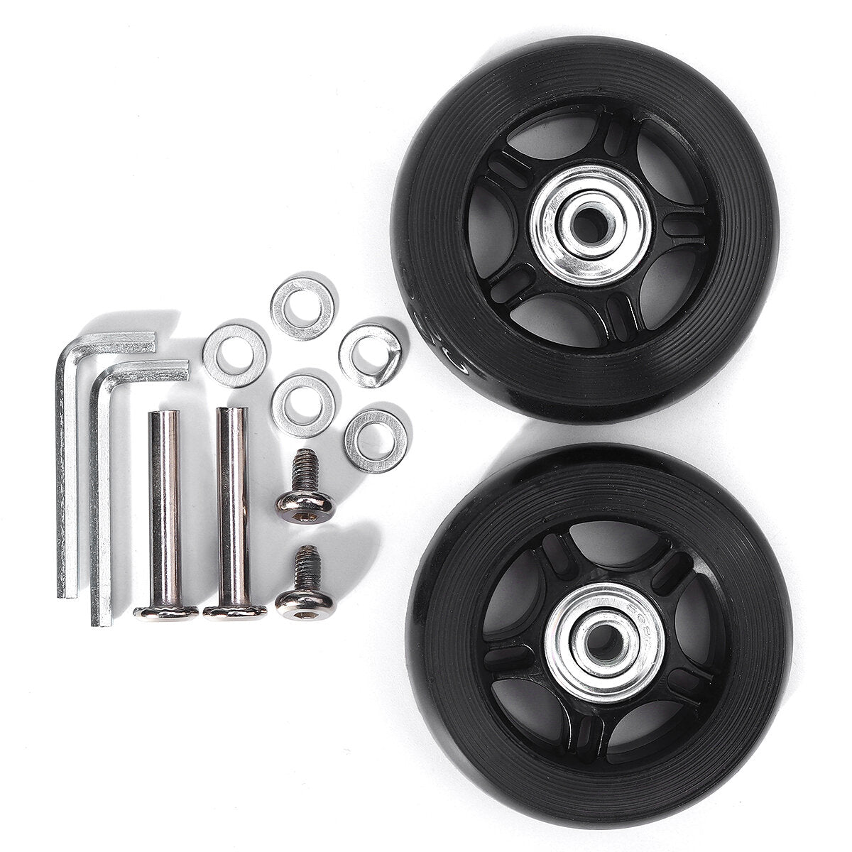 Universal Swivel Wheels Replacement Kit for 40/43/70 Luggage Suitcases