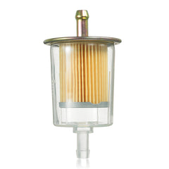 Universal 8mm 3/8 Inch Inline Fuel Filter for Oil, Gas, Petrol - Motorcycle & Truck