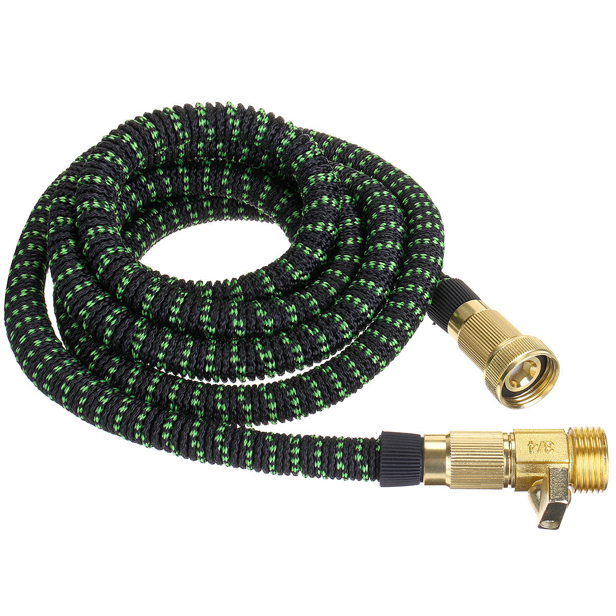 Durable Expandable Garden Hose - Flexible, Lightweight, EU/US Compatible with Spray Nozzle