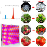 45W LED Grow Light Panel for Hydroponics, Indoor Flower, Veg, Bloom Lighting, AC85-265V