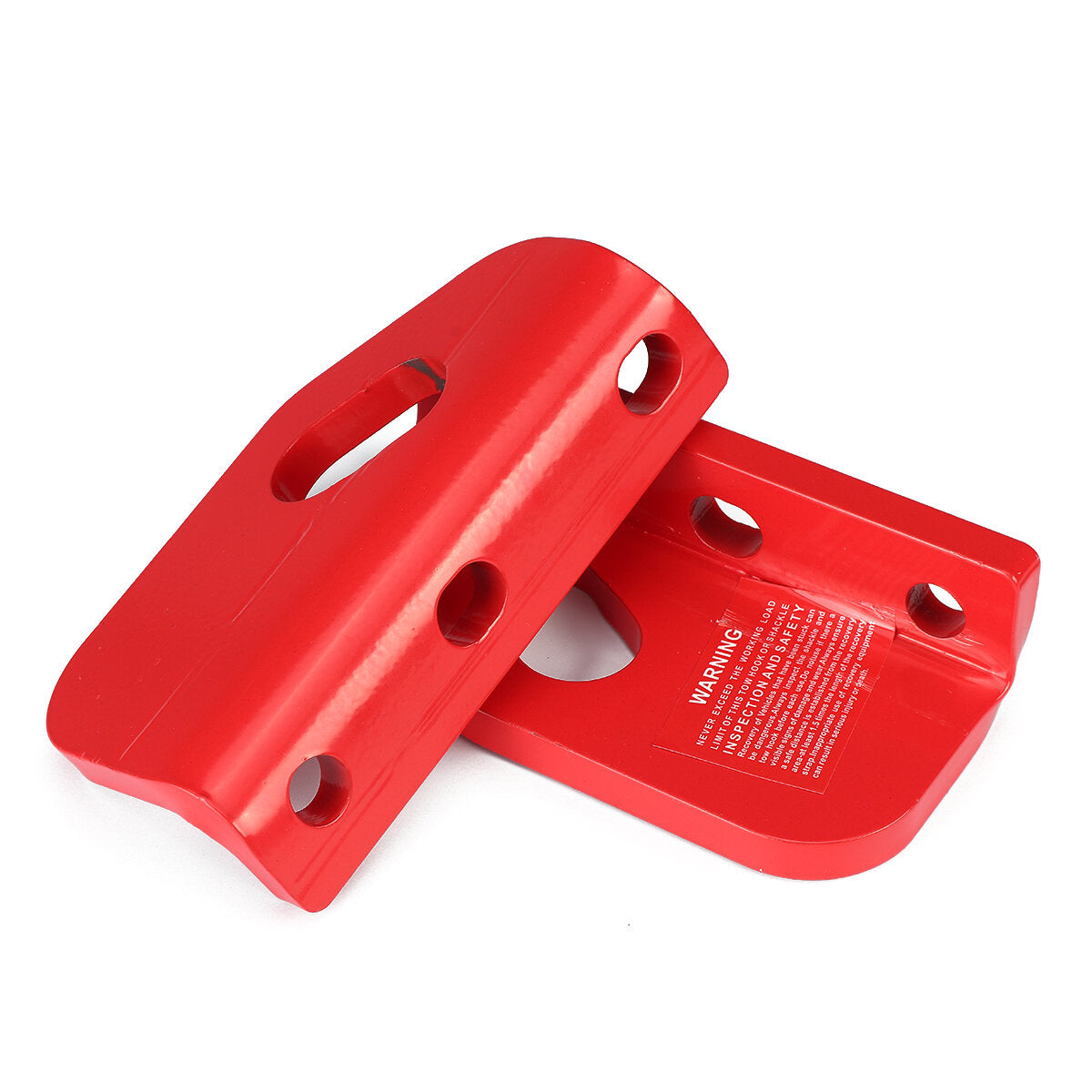 5000KG Pair Recovery Tow Point Kit Hitch - Heavy Duty Towing Equipment