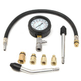 Pro Petrol Gas Engine Compression Tester & Oil Pressure Gauge Kit for Motor Auto