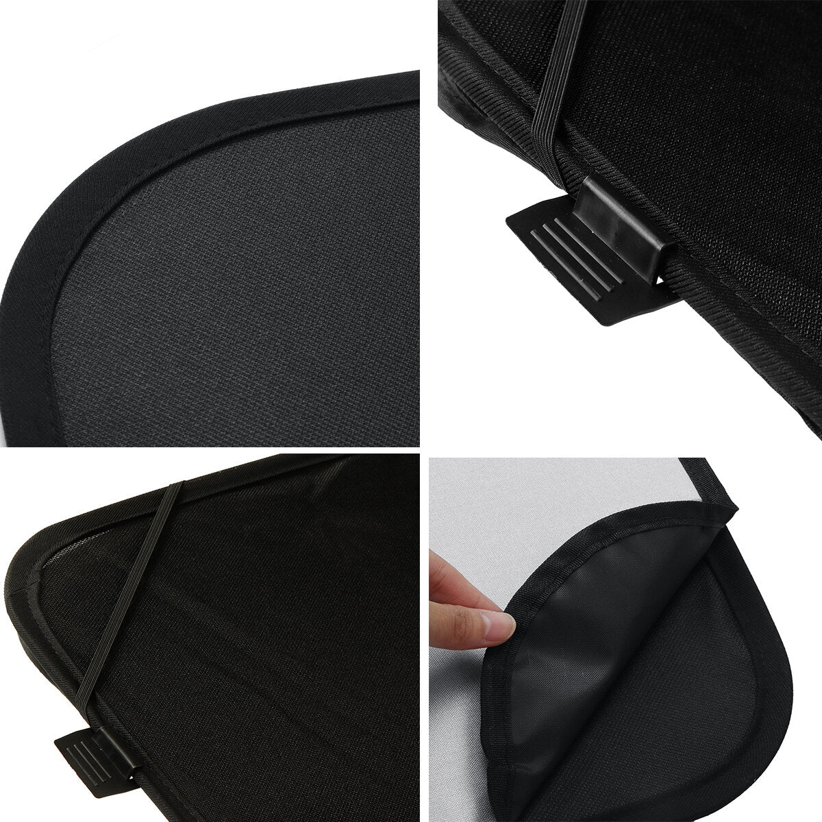 6pcs Glass Roof Sunshade Visors with UV/Heat Insulation - Light Barrier Shading Plates