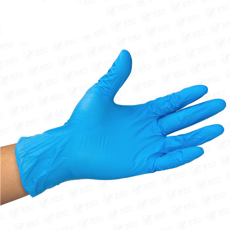 100Pcs Disposable Waterproof PVC Nitrile Latex Gloves - Isolate, Prevent, Comfortable