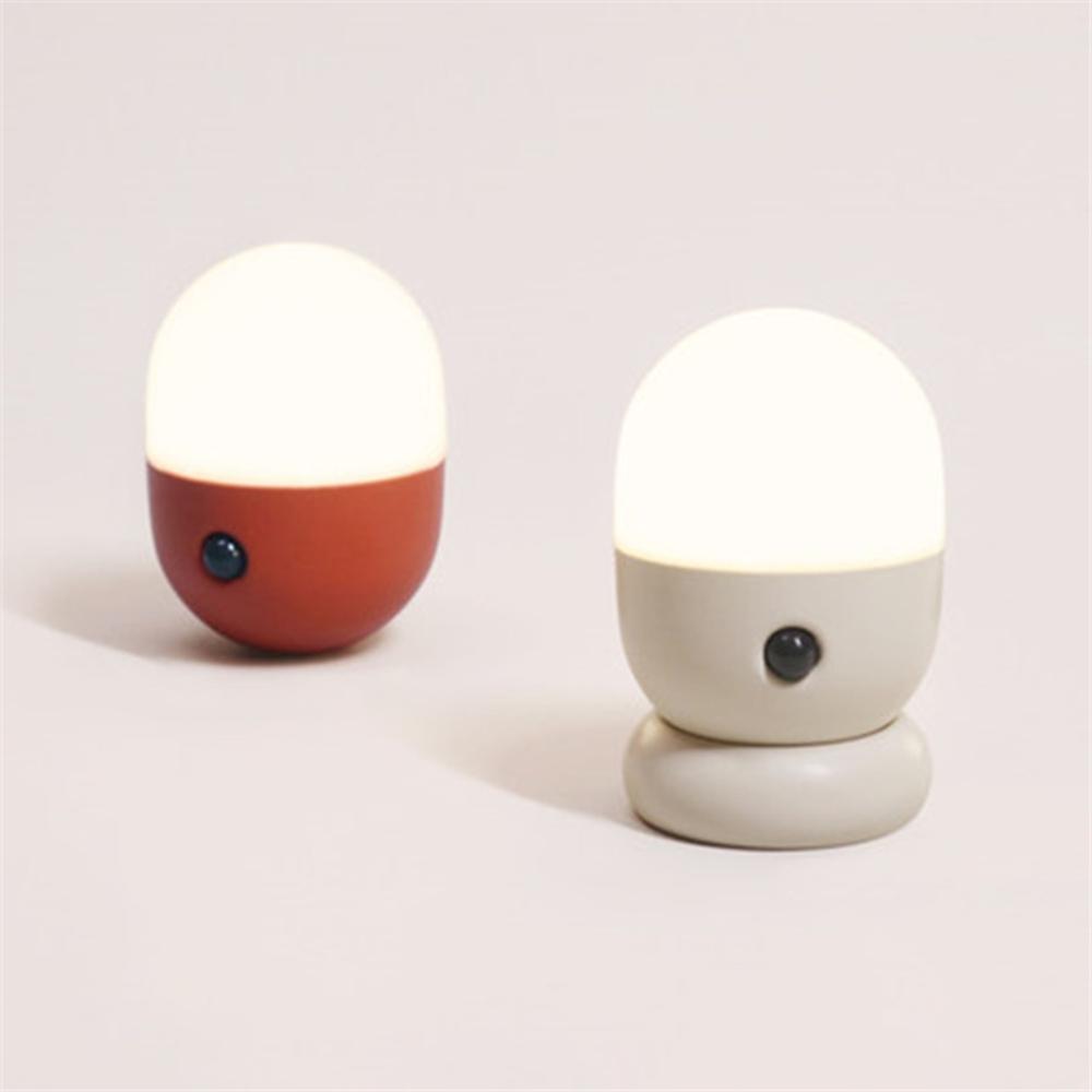 Portable LED Night Light - Rechargeable, Motion Sensor, Magnetic Wall Lamp for Desk, Stairs, Corridor