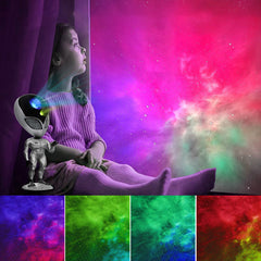 Alien Star Projector Lamp: Voice-Activated Galaxy Nebula Light for Kids' Room Decor & Birthday Gifts