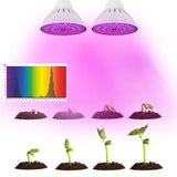 E27 30W Full Spectrum LED Grow Light for Flower Seeds, Greenhouse, AC85-265V