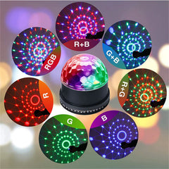 Bluetooth Remote Control Dome Crystal Magic Ball Stage Light