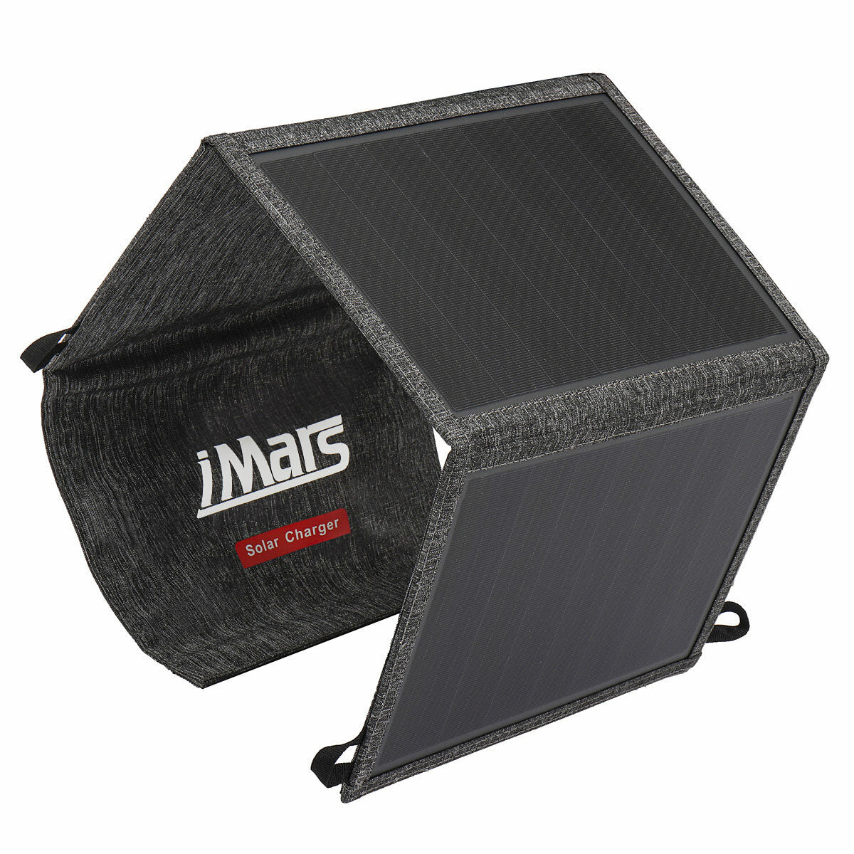 21W Foldable Waterproof Solar Panel USB QC 3.0 Charger for Hiking, Camping, Mobile Phones