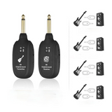 Rechargeable UHF Guitar Wireless System with Transmitter and Receiver