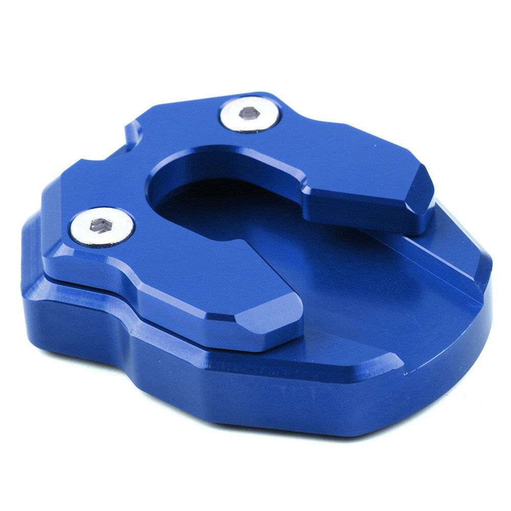 Motorcycle Side Stand Extension Pad - Flat Foot Enlarger Pegs for Stability