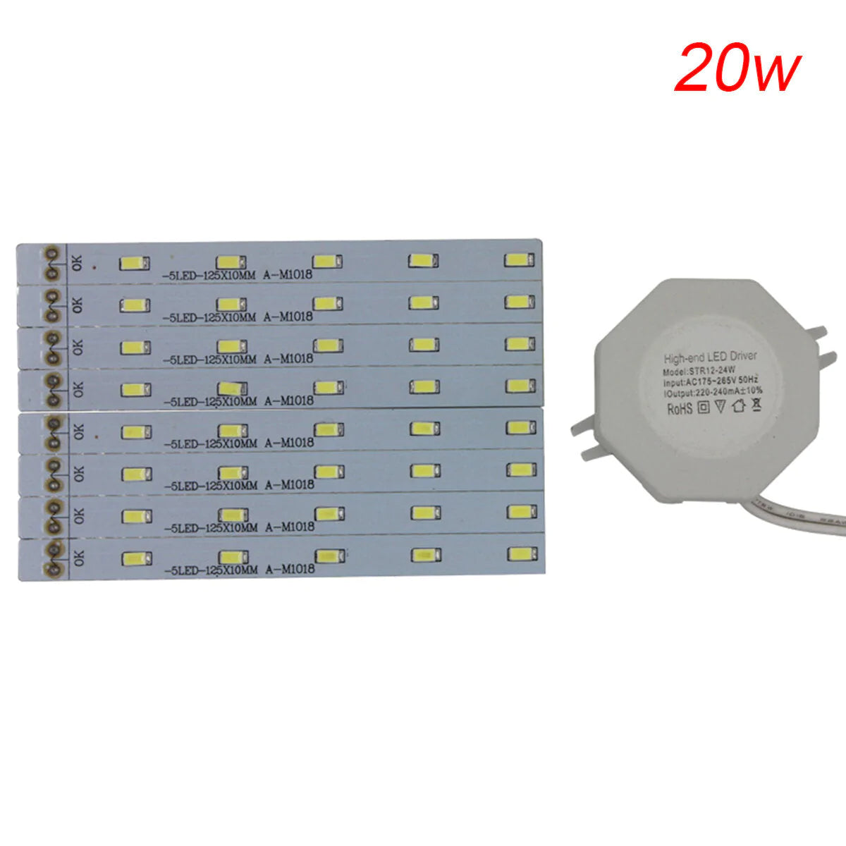 Energiesparende LED Deckenleuchte Octopus Innenleuchte 220V - Verfügbar in 12W, 16W, 20W