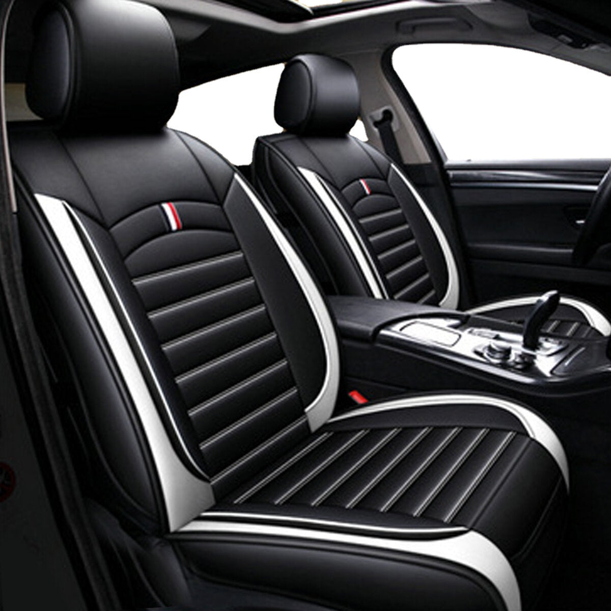 Durable Car Front Seat Mat Cover - Protects Seats from Spills and Stains