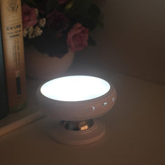 360 Degree Rotation Human Body Sensor LED Night Light with Magnetic Holder & USB Rechargeable Lamp