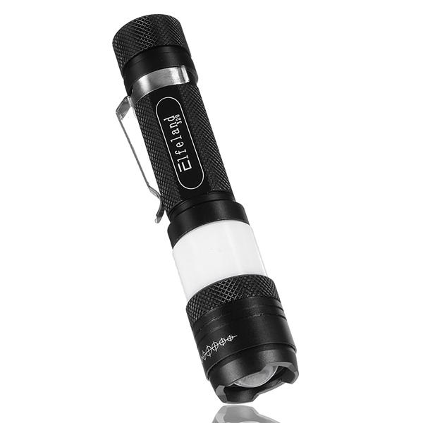 Zoomable LED Flashlight - 18650 Handlamp Light Lamp