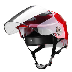 Motorcycle Electrocar Half Face Helmet for Cycling, Outdoor Riding, and Sports Protection