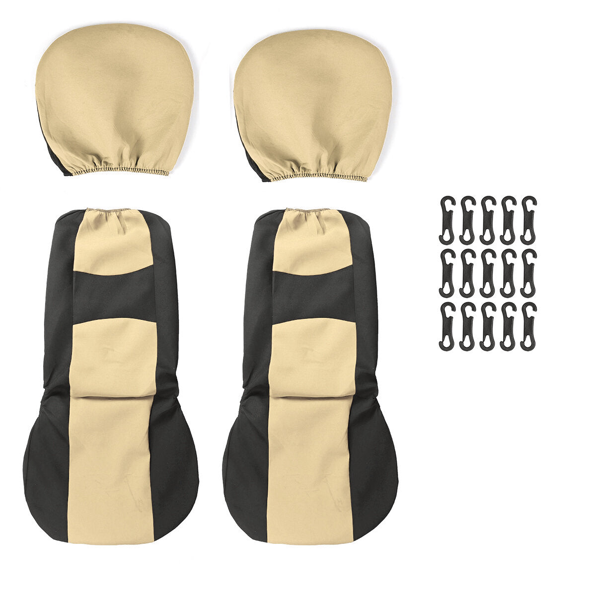 2/4/9PCS Full Car Seat Covers - Front & Back Row Protection Car Accessories