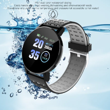 Blood Pressure Bluetooth Smart Watch Sport Tracker