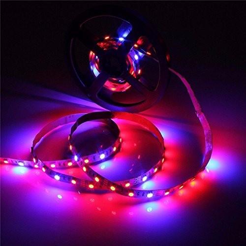 1M-5M SMD5050 LED Grow Lights, Full Spectrum, Non-Waterproof, DC12V Plant Strip Lamp